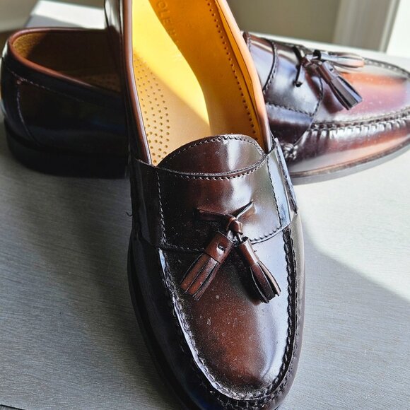 Cole Haan Pinch Tassel Mahogany Loafers main image 4